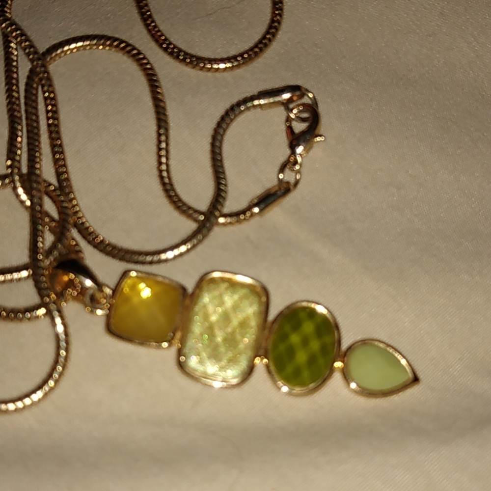 3/ $25 Lia Sophia pendant and necklace